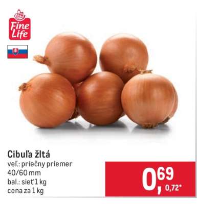 Cibuľa žltá