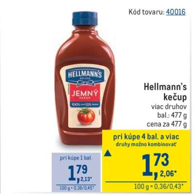 HELLMANN’S KEČUP