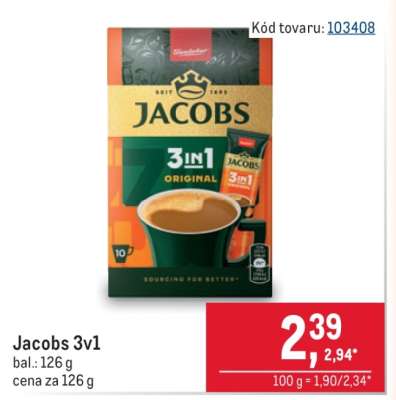 Jacobs 3v1