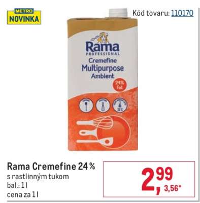 Rama Cremefine 24 %