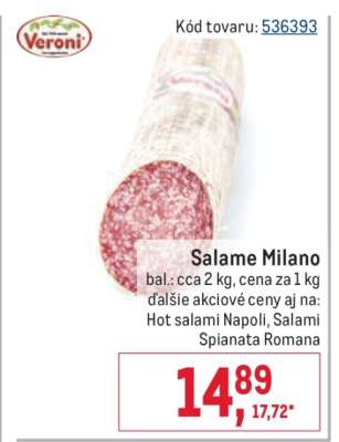 Salame Milano