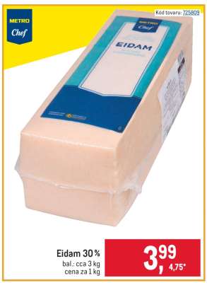 Eidam 30 %