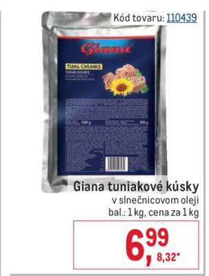 Giana tuniakové kúsky