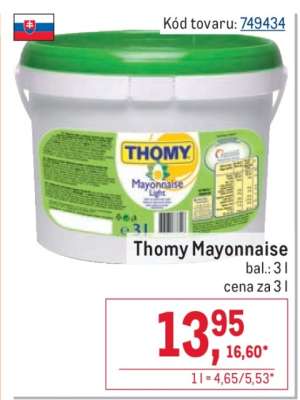 Thomy mayonnaise