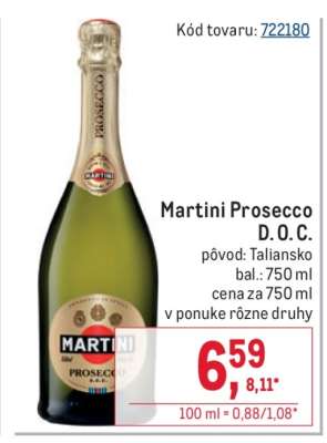 Martini Prosecco D. O. C.
