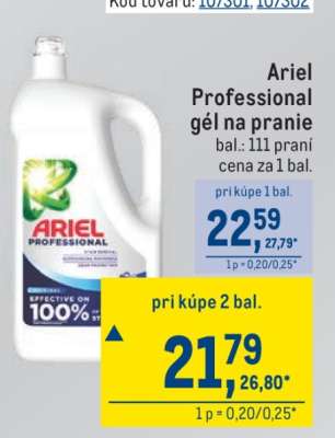 Ariel professional gél na pranie