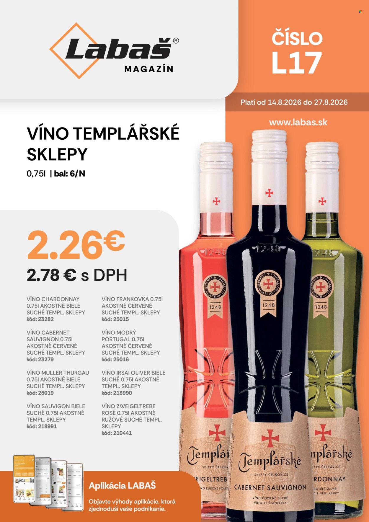 Leták Labaš - 14.8.2026 - 27.8.2026. Strana 40