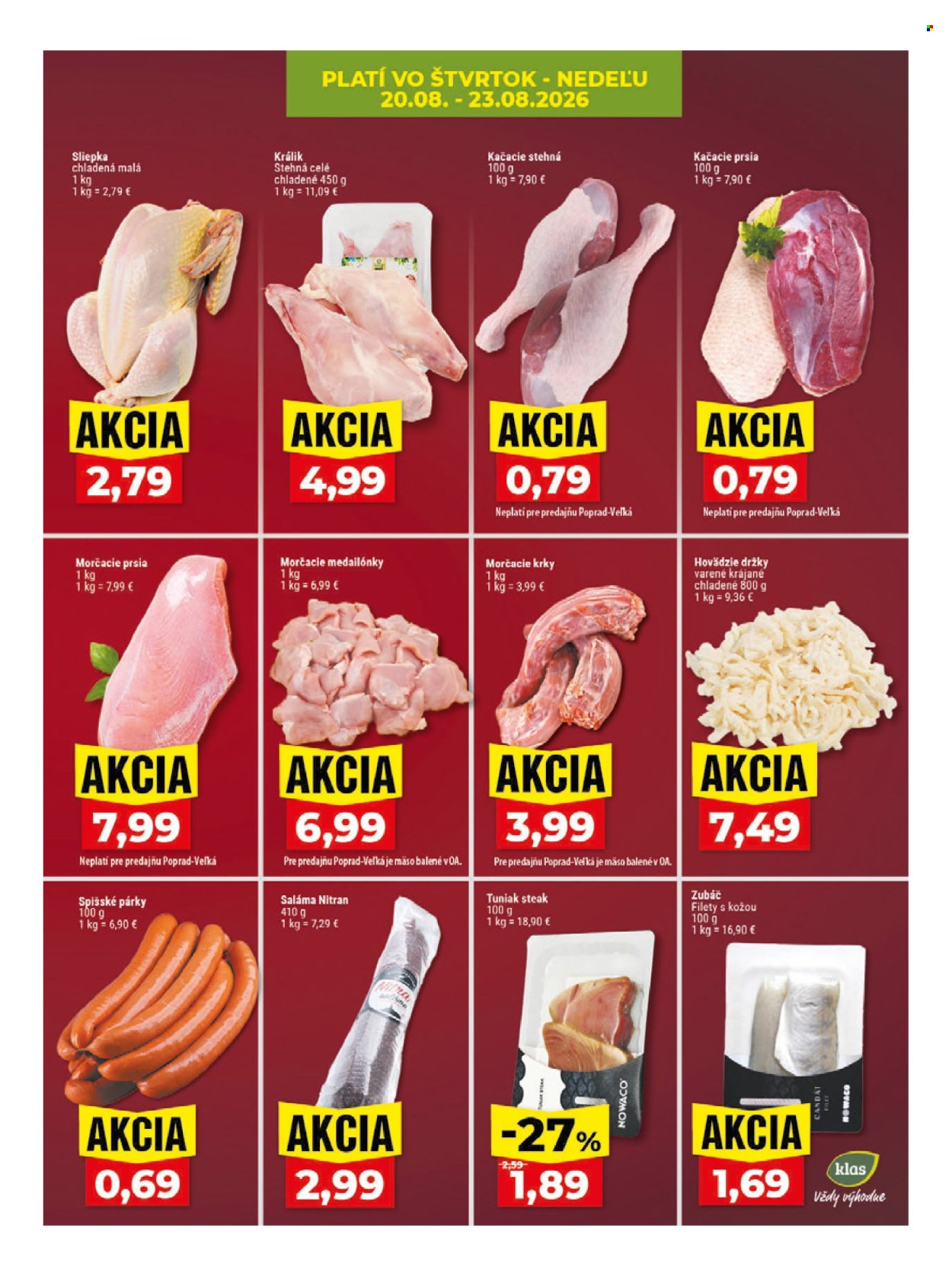 Leták Klas - 17.8.2026 - 23.8.2026. Strana 28