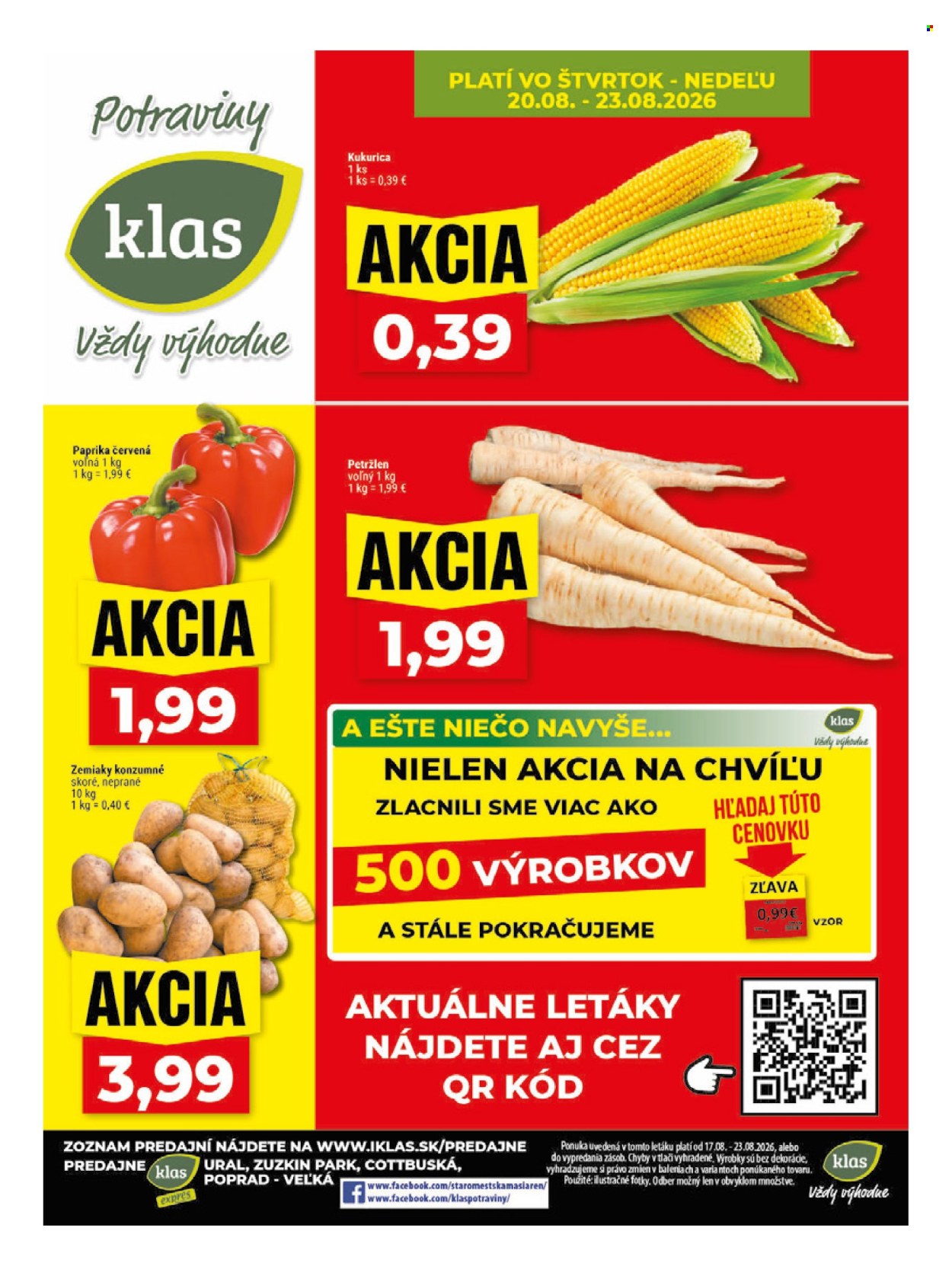Leták Klas - 17.8.2026 - 23.8.2026. Strana 29