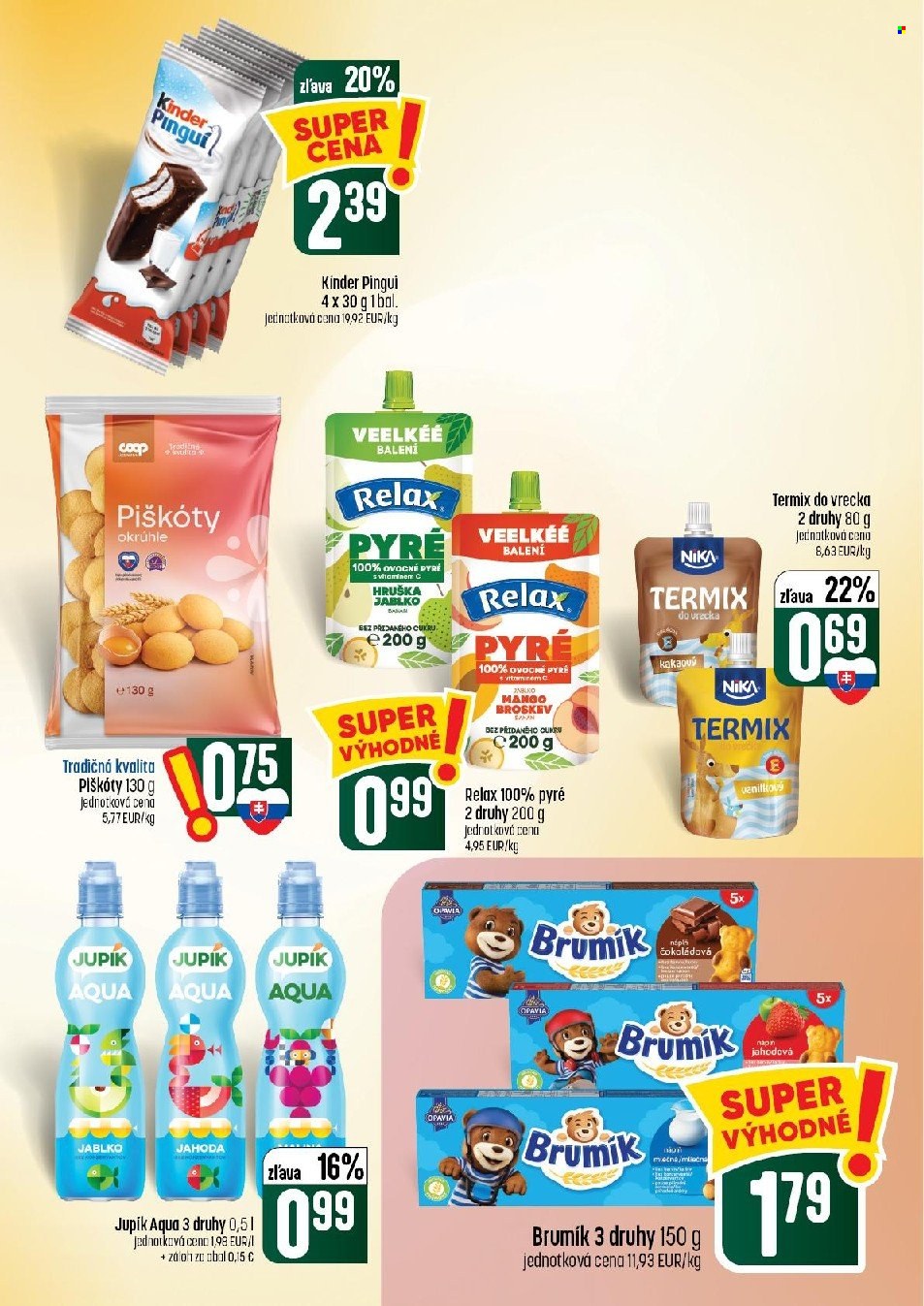 Leták COOP Jednota - 13.8.2026 - 19.8.2026. Strana 33