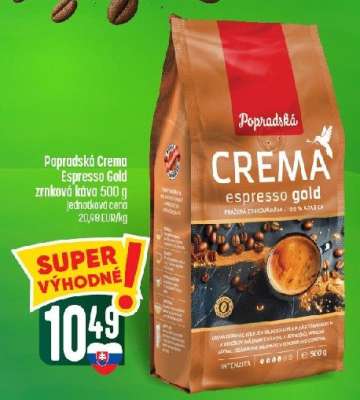 Popradská Crema Espresso Gold