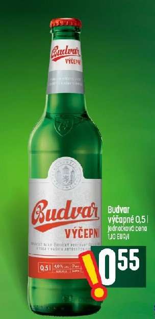 Budvar výčepné 0,5 l