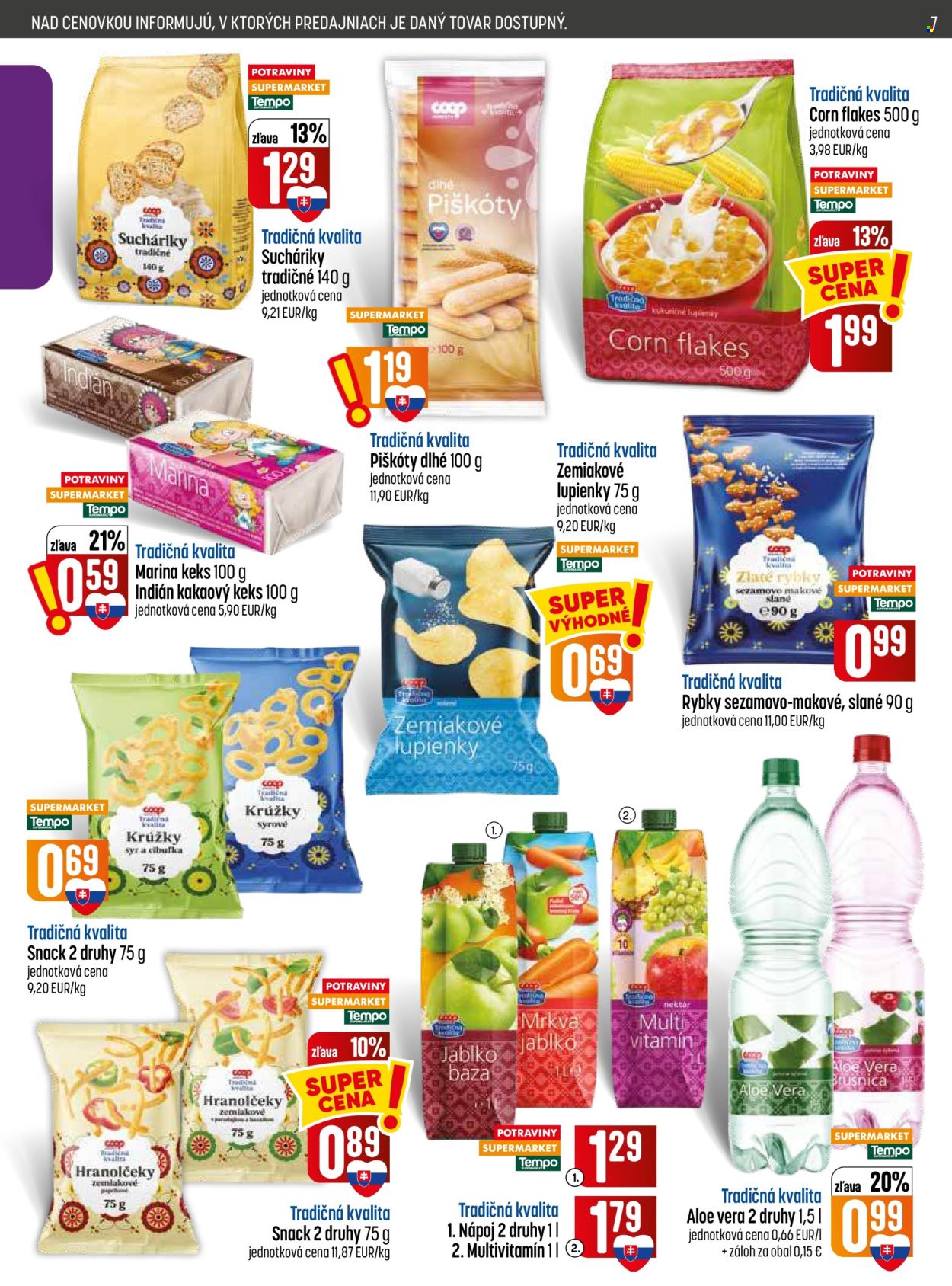 Leták COOP Jednota - 20.8.2026 - 26.8.2026. Strana 7