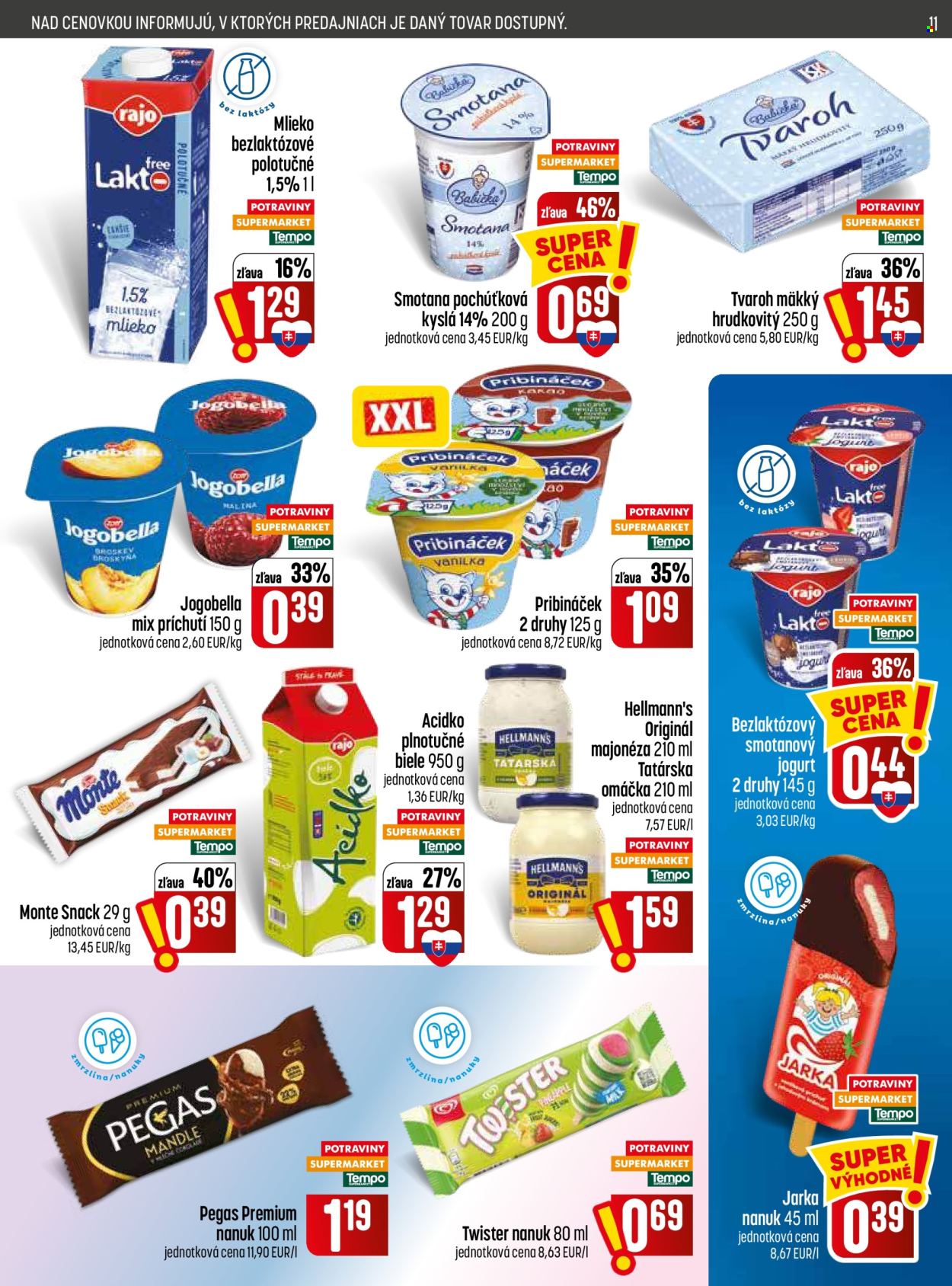 Leták COOP Jednota - 20.8.2026 - 26.8.2026. Strana 11