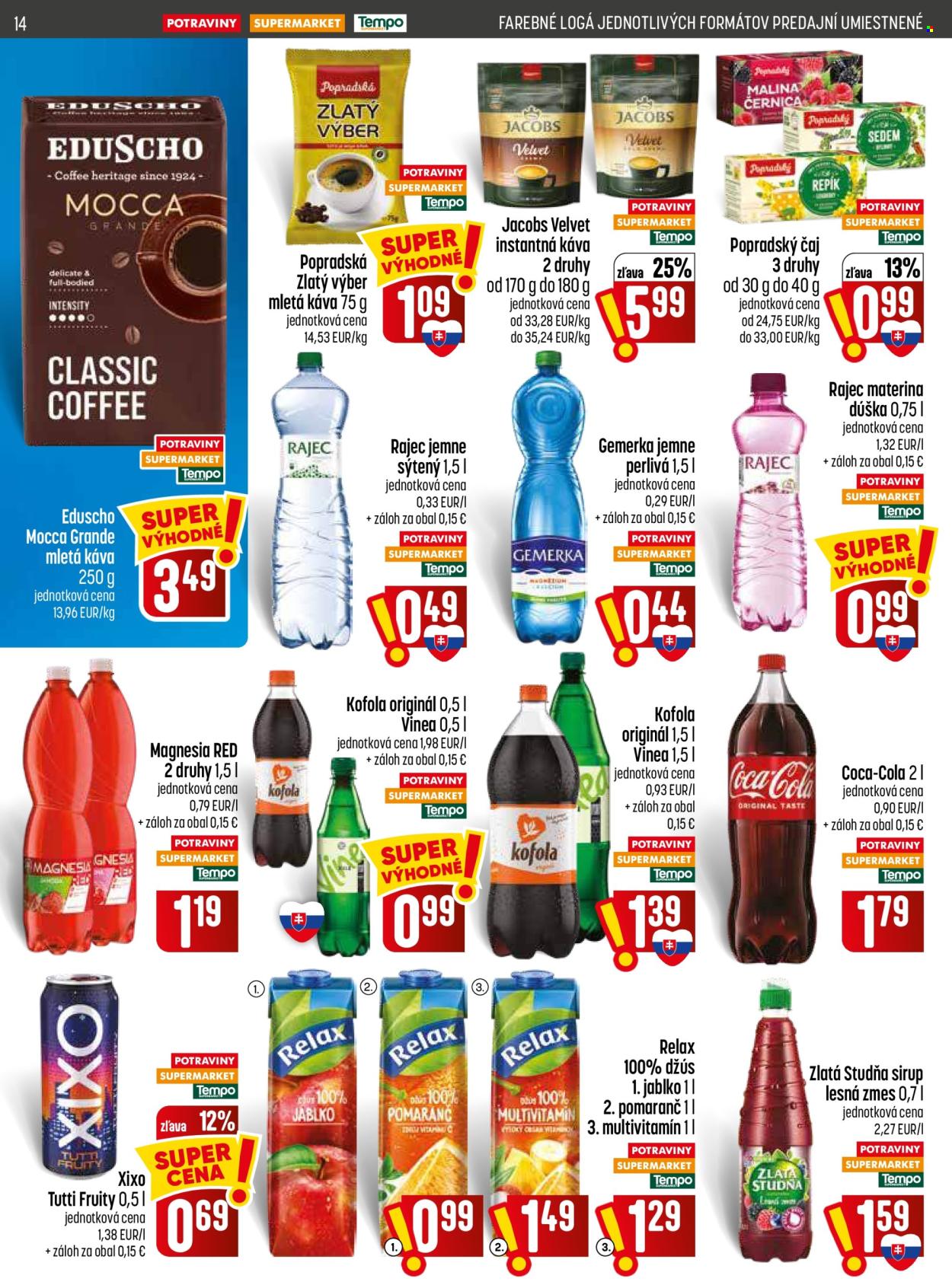 Leták COOP Jednota - 20.8.2026 - 26.8.2026. Strana 14