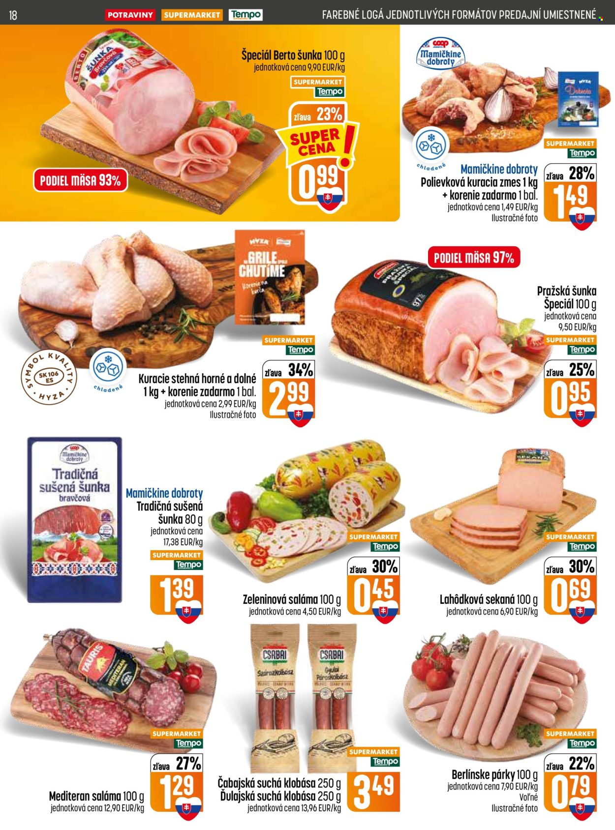 Leták COOP Jednota - 20.8.2026 - 26.8.2026. Strana 18