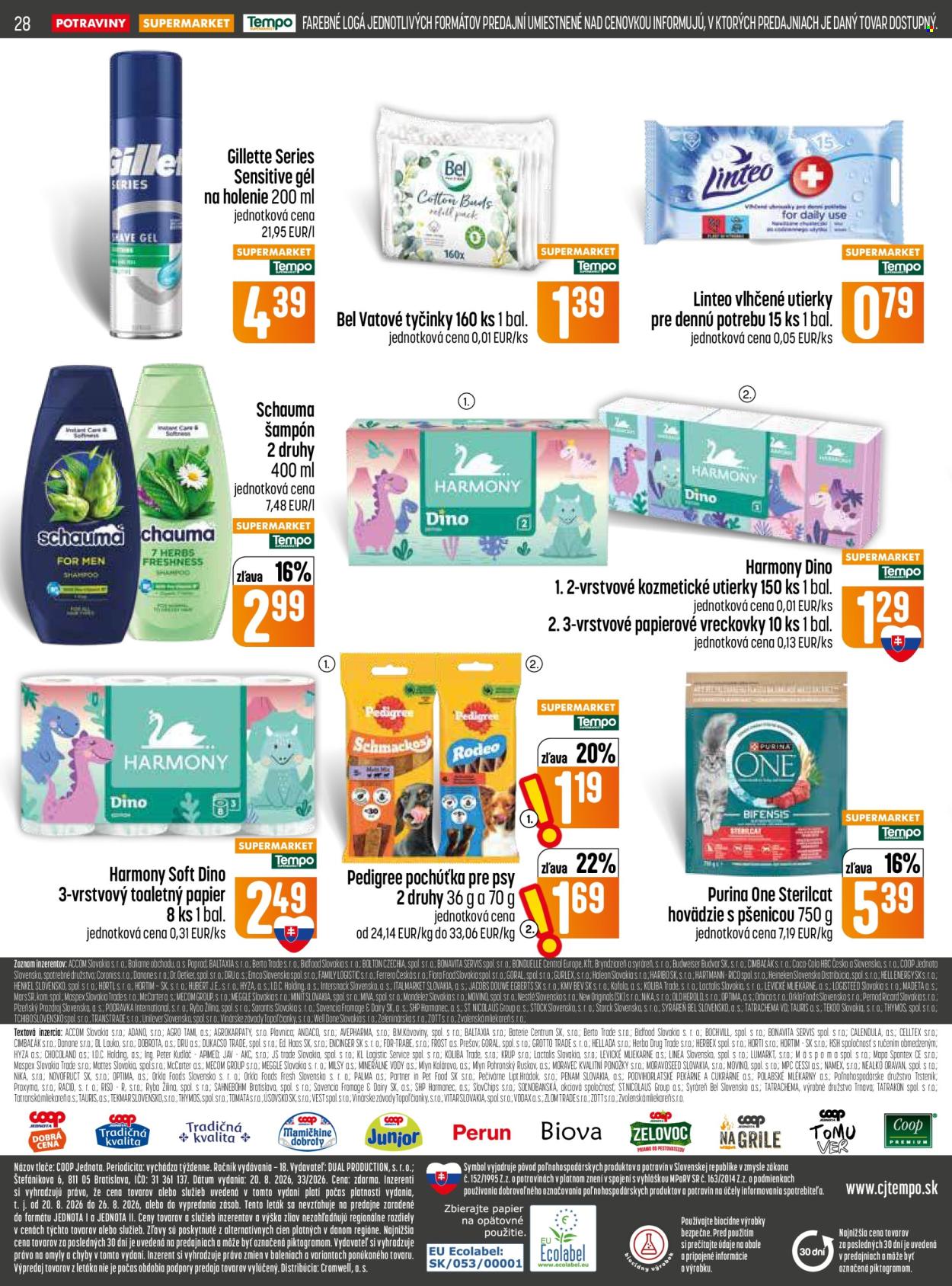 Leták COOP Jednota - 20.8.2026 - 26.8.2026. Strana 28