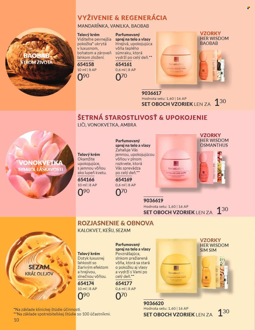 Leták Avon - 1.8.2026 - 31.8.2026. Strana 10
