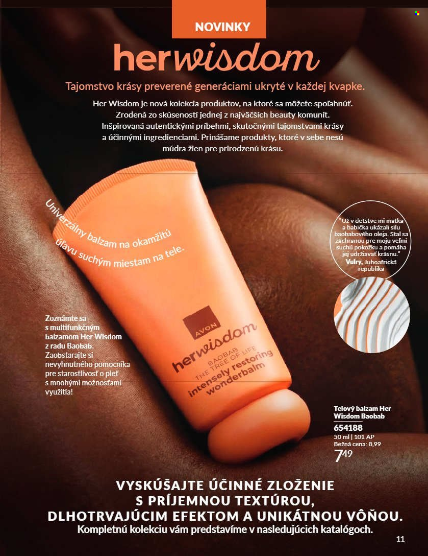 Leták Avon - 1.8.2026 - 31.8.2026. Strana 11