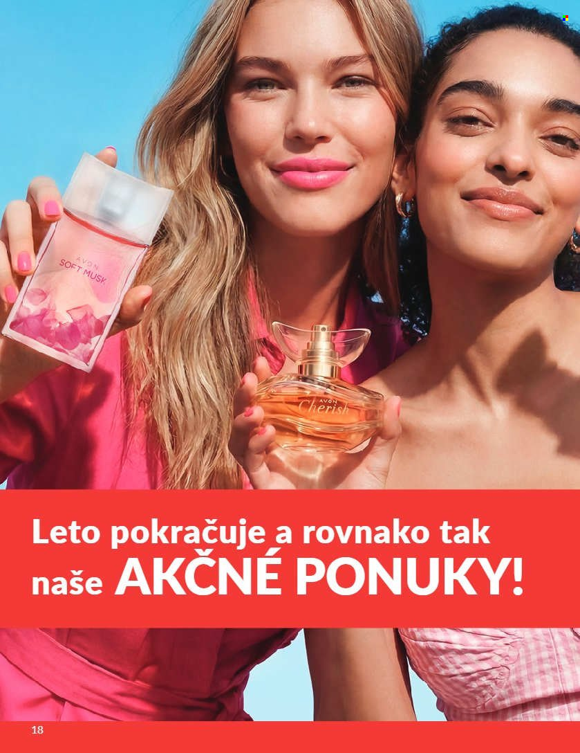 Leták Avon - 1.8.2026 - 31.8.2026. Strana 18