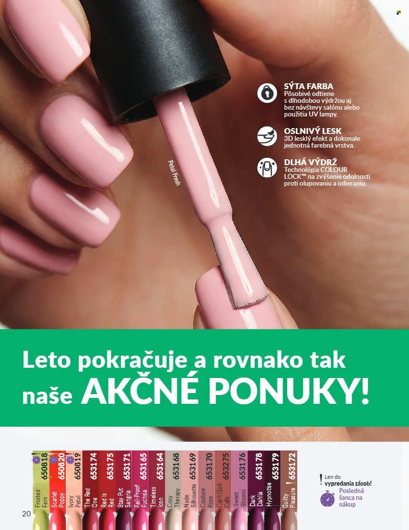 Leták Avon - 1.8.2026 - 31.8.2026. Strana 20