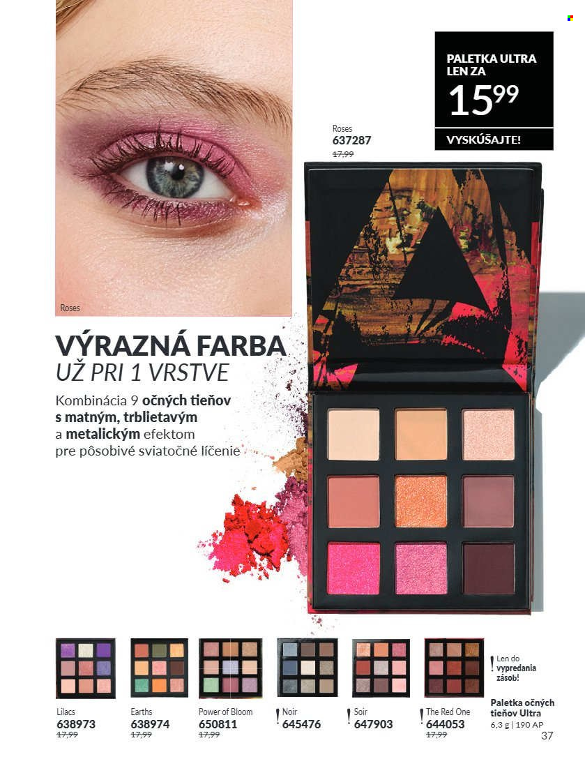 Leták Avon - 1.8.2026 - 31.8.2026. Strana 37