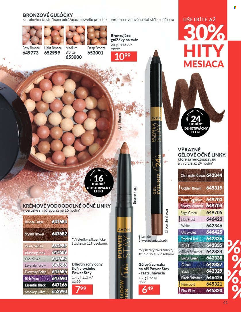 Leták Avon - 1.8.2026 - 31.8.2026. Strana 41