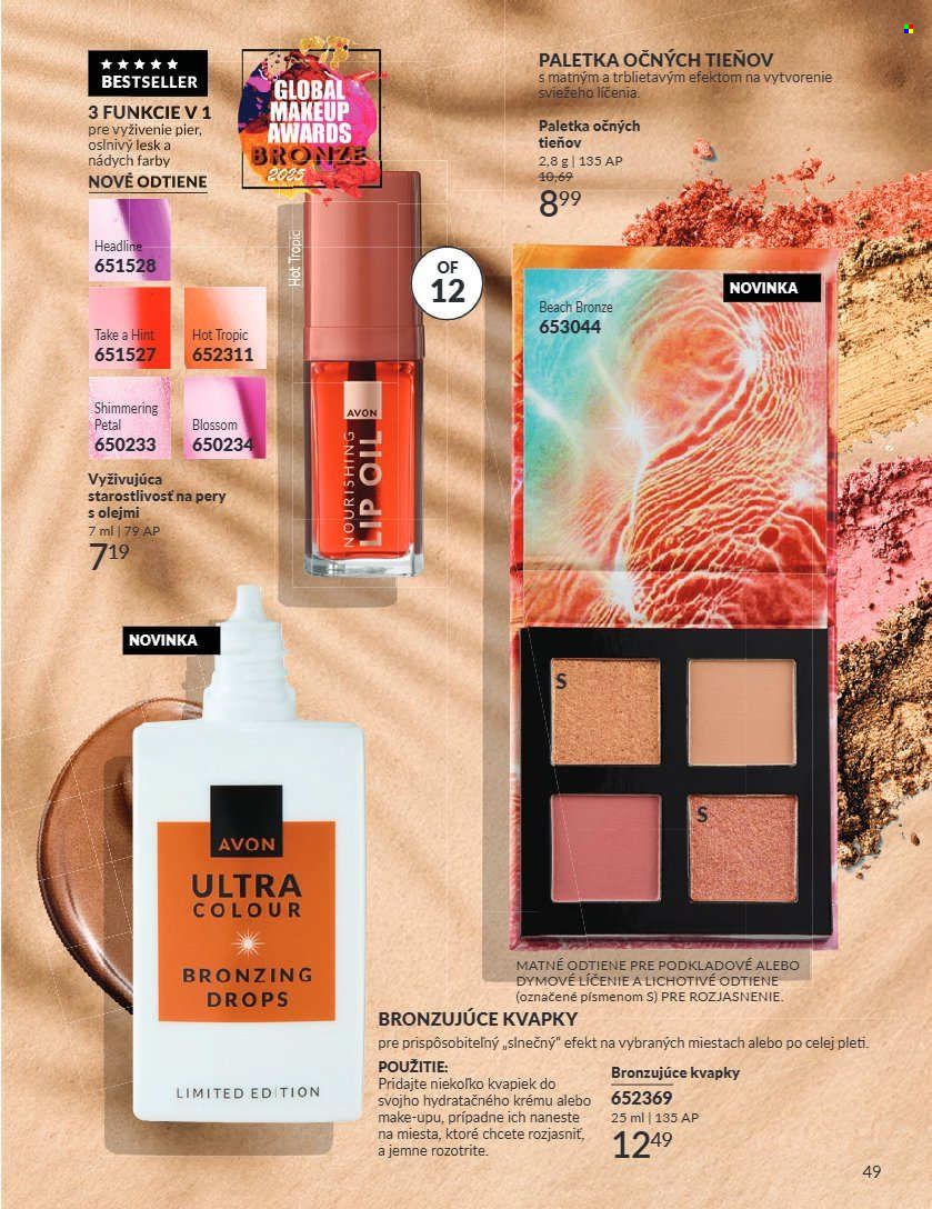 Leták Avon - 1.8.2026 - 31.8.2026. Strana 49