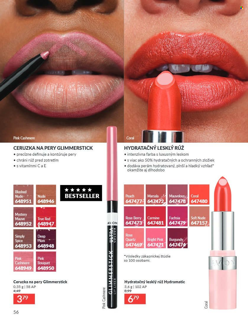 Leták Avon - 1.8.2026 - 31.8.2026. Strana 56