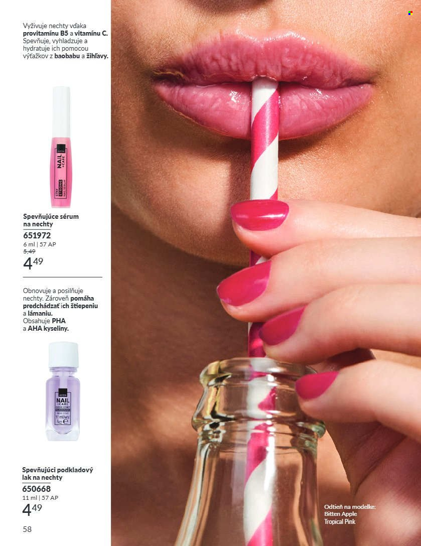 Leták Avon - 1.8.2026 - 31.8.2026. Strana 58