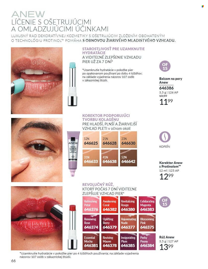 Leták Avon - 1.8.2026 - 31.8.2026. Strana 66