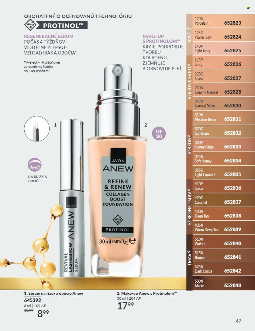 Leták Avon - 1.8.2026 - 31.8.2026. Strana 67