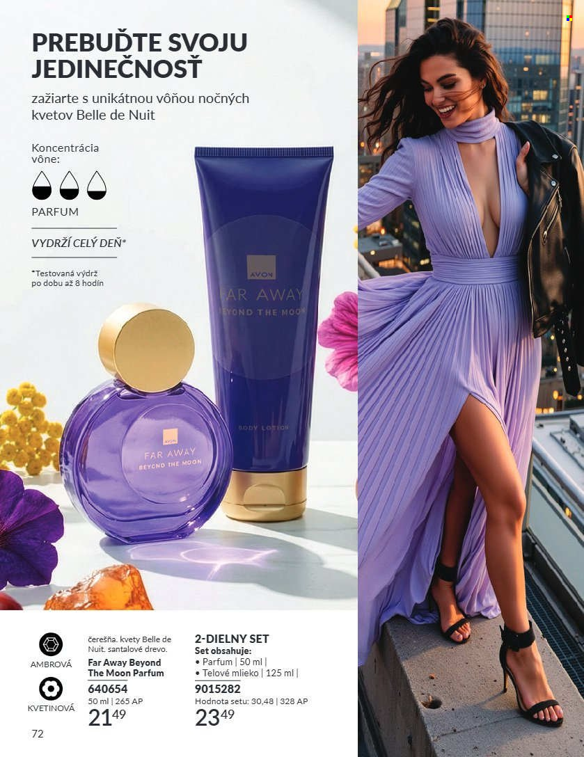 Leták Avon - 1.8.2026 - 31.8.2026. Strana 72