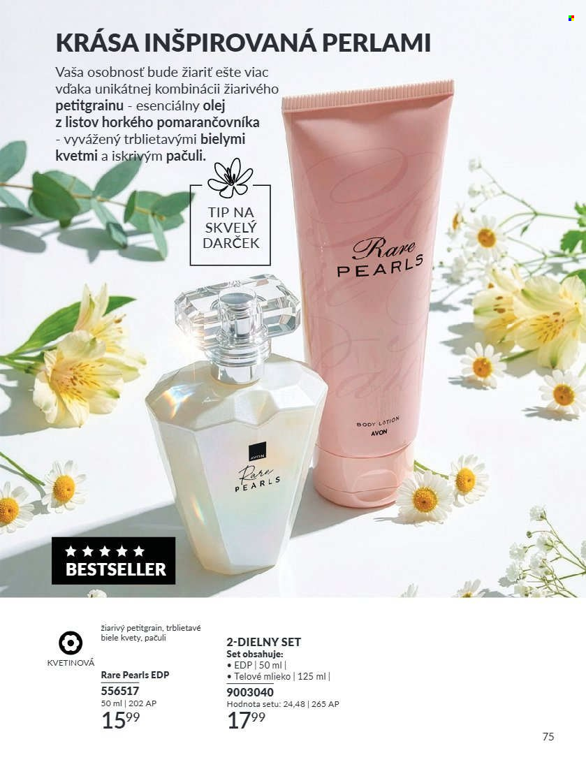 Leták Avon - 1.8.2026 - 31.8.2026. Strana 75