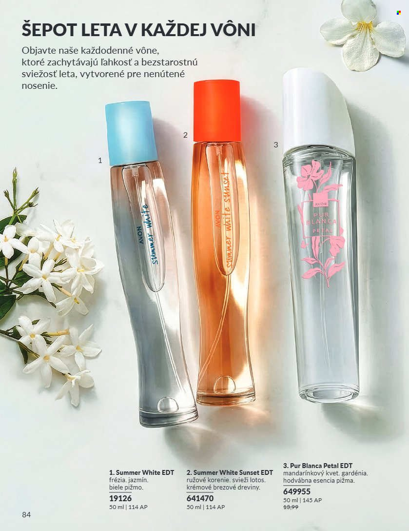 Leták Avon - 1.8.2026 - 31.8.2026. Strana 84
