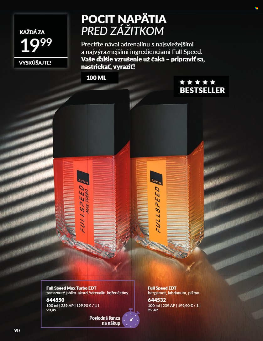 Leták Avon - 1.8.2026 - 31.8.2026. Strana 90