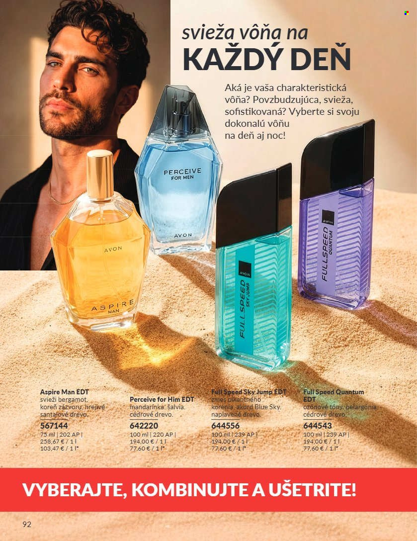 Leták Avon - 1.8.2026 - 31.8.2026. Strana 92