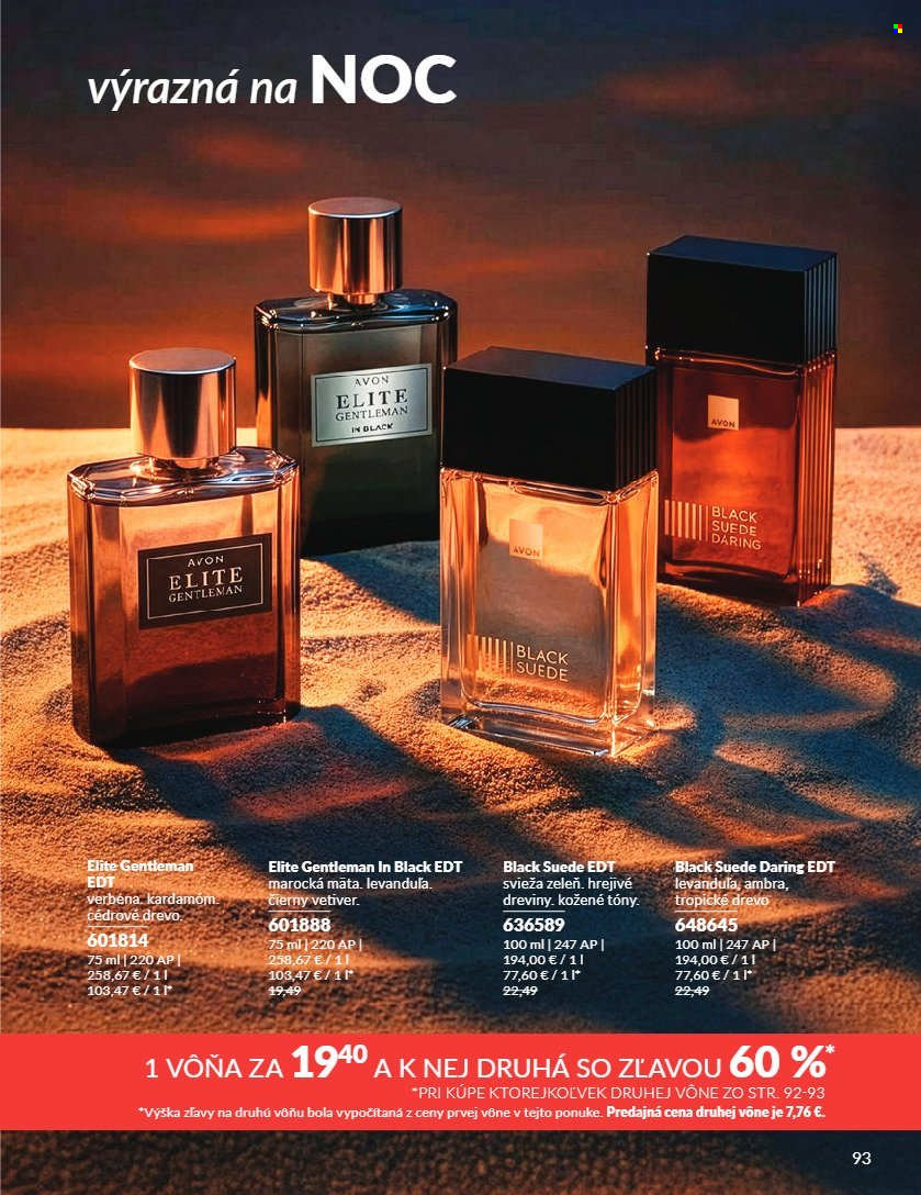 Leták Avon - 1.8.2026 - 31.8.2026. Strana 93
