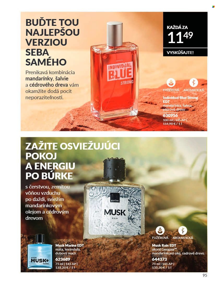 Leták Avon - 1.8.2026 - 31.8.2026. Strana 95