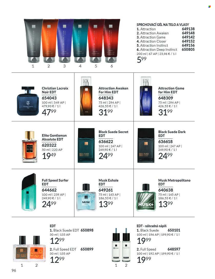 Leták Avon - 1.8.2026 - 31.8.2026. Strana 96
