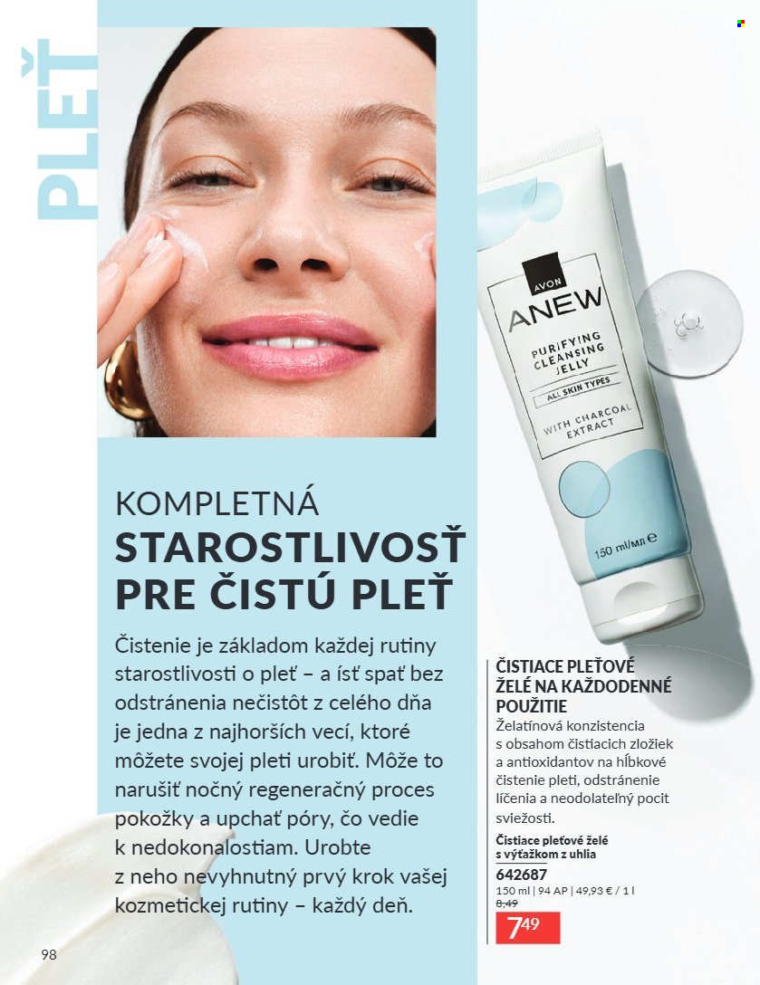 Leták Avon - 1.8.2026 - 31.8.2026. Strana 98