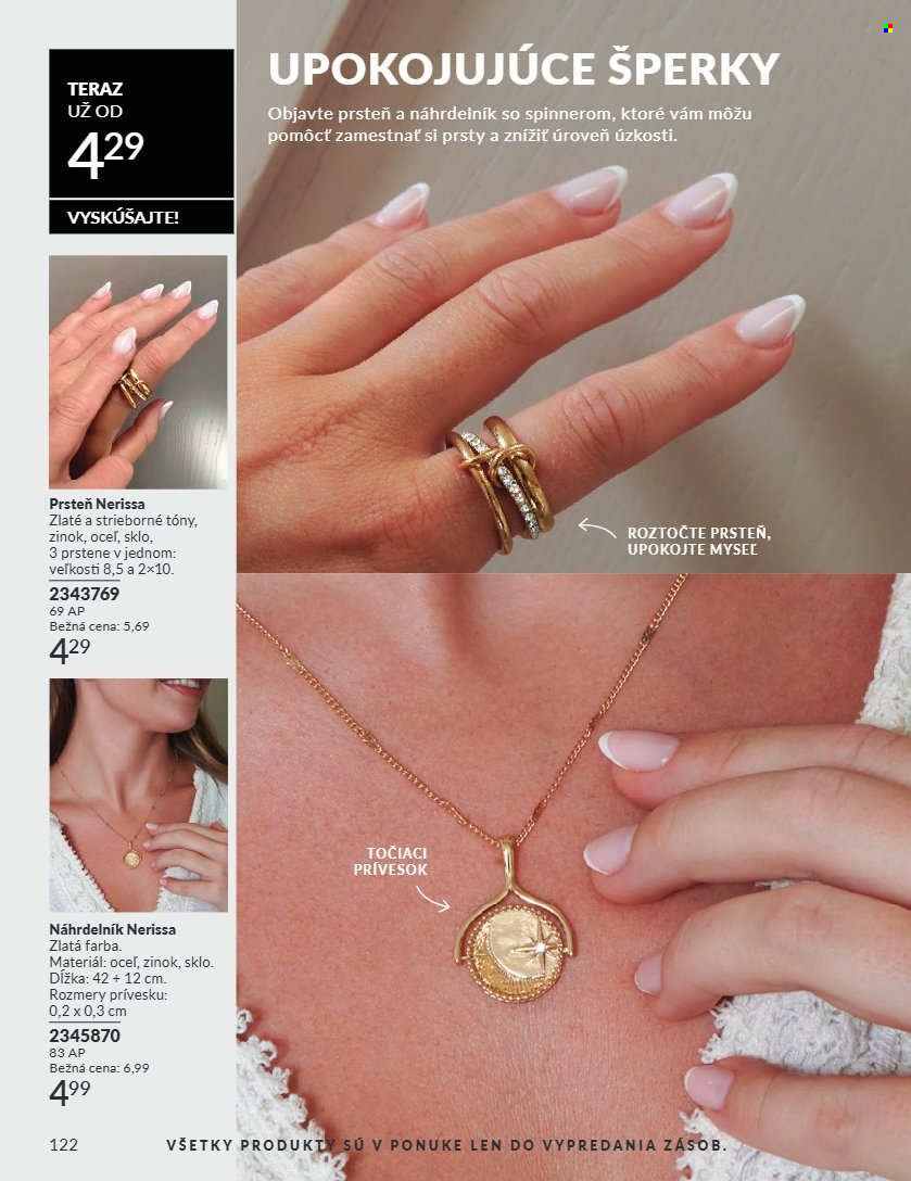 Leták Avon - 1.8.2026 - 31.8.2026. Strana 122