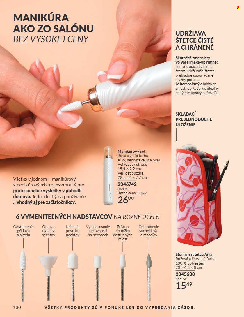 Leták Avon - 1.8.2026 - 31.8.2026. Strana 130