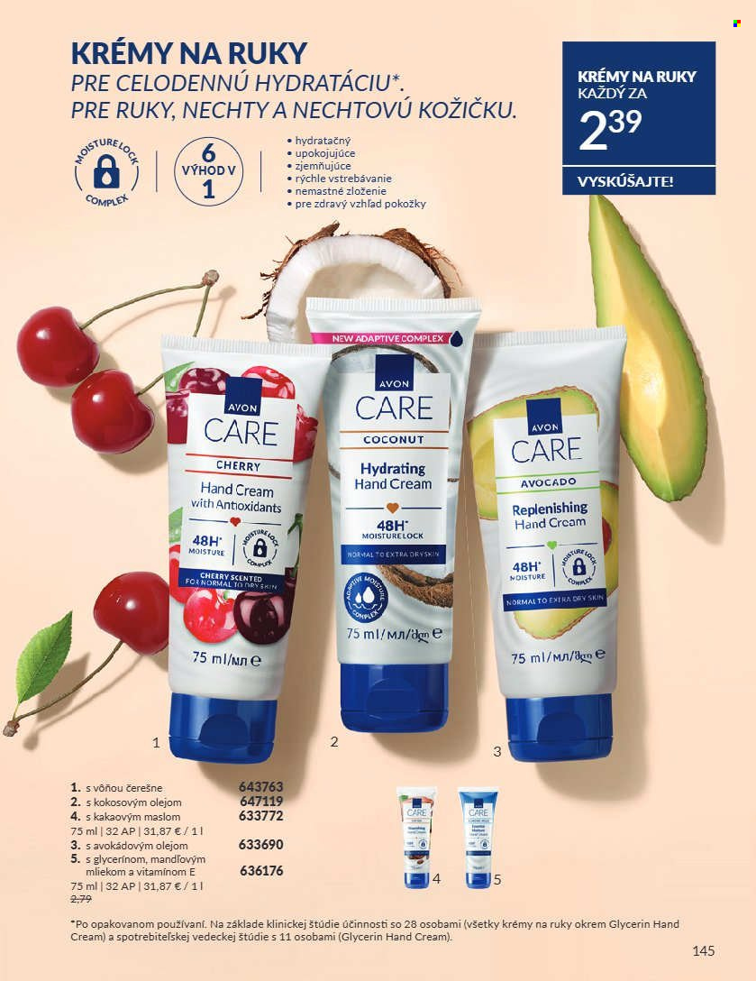 Leták Avon - 1.8.2026 - 31.8.2026. Strana 145