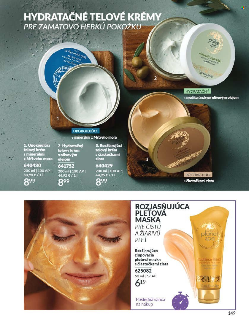 Leták Avon - 1.8.2026 - 31.8.2026. Strana 149