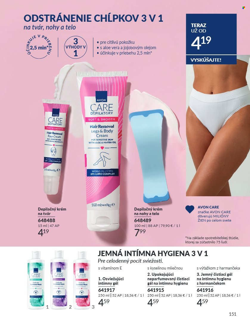 Leták Avon - 1.8.2026 - 31.8.2026. Strana 151