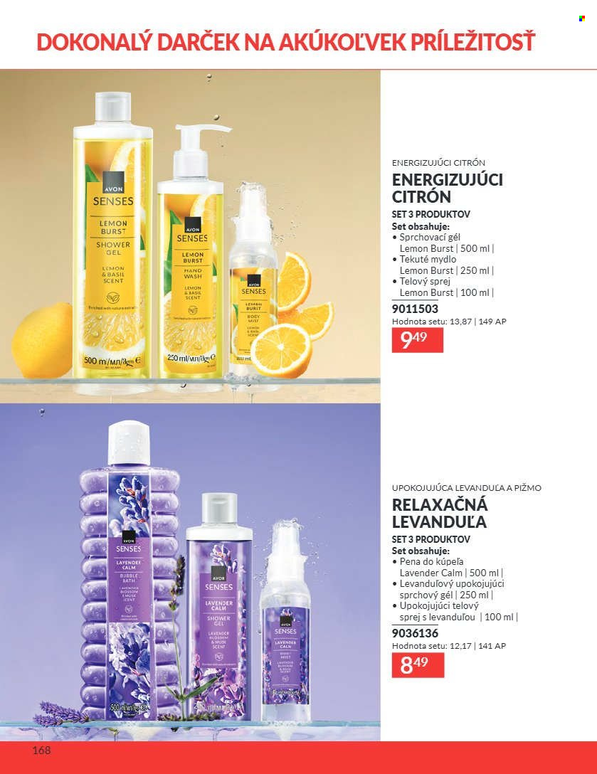 Leták Avon - 1.8.2026 - 31.8.2026. Strana 168