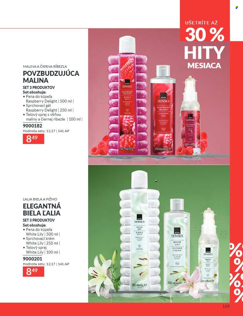 Leták Avon - 1.8.2026 - 31.8.2026. Strana 169