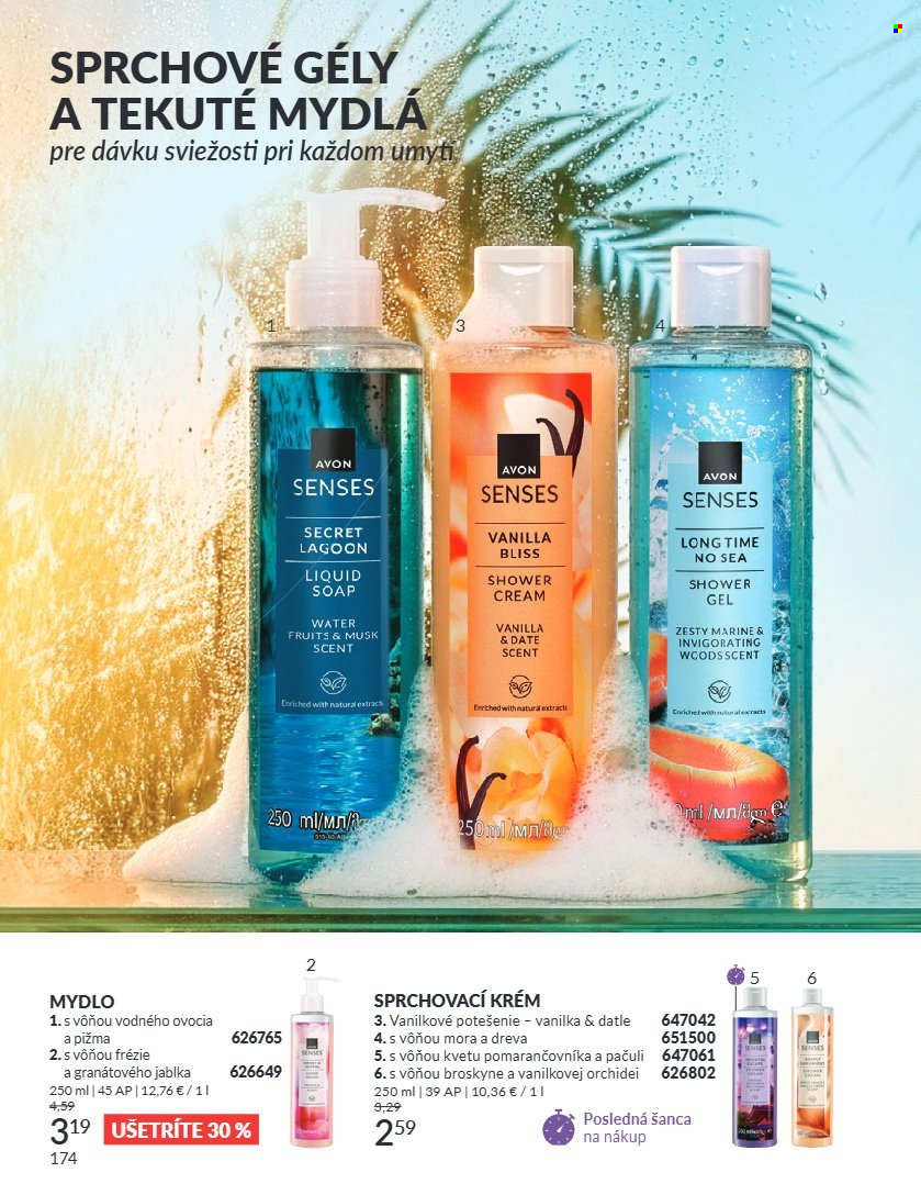 Leták Avon - 1.8.2026 - 31.8.2026. Strana 174