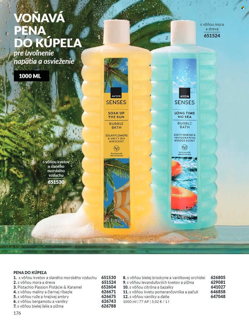Leták Avon - 1.8.2026 - 31.8.2026. Strana 176